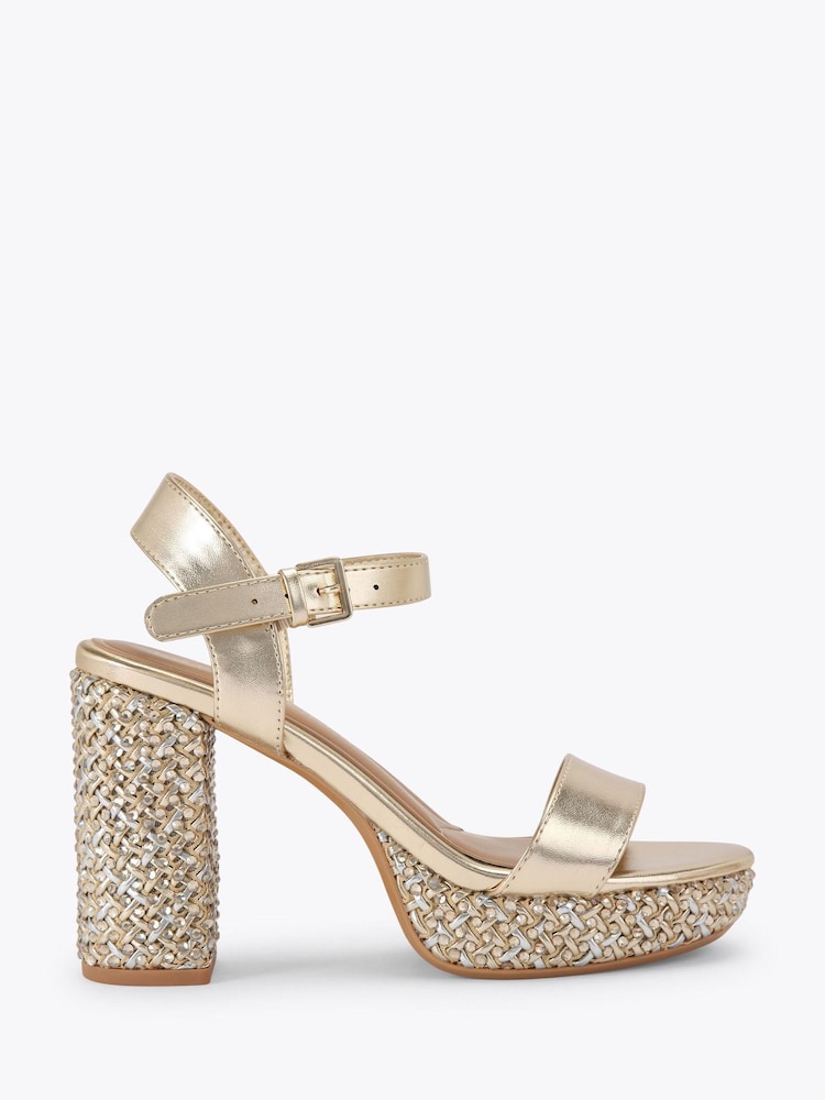 ゴールド - KG Kurt Geiger フェアリー サンダル - 画像 1 / 4