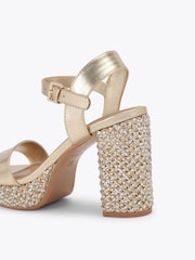 ゴールド - KG Kurt Geiger フェアリー サンダル - 画像 3 / 4