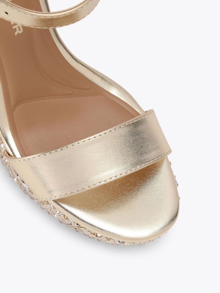 ゴールド - KG Kurt Geiger フェアリー サンダル - 画像 4 / 4