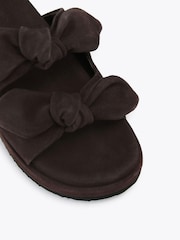KG Kurt Geiger Choclate Brown Riva Sandals - Image 5 of 5