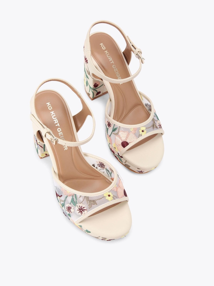 ホワイト - KG Kurt Geiger フェアリー サンダル - 画像 2 / 4