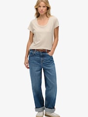 Superdry Nude Studios Scoop Neck T-Shirt - Image 5 of 5