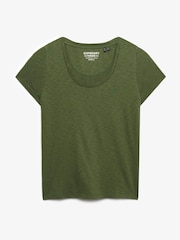 Superdry Green Studios Scoop Neck T-Shirt - Image 6 of 7