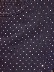 Friends Like These Black Premium Embellished Everyday Wide Leg Denim Jeans - Image 4 of 6