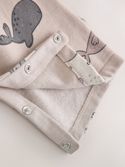 Grey Winter Character Jersey Dungaree and Bodysuit Baby Set (0mths-2yrs) - Image 5 of 6