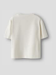 Name It White Kids Sequin Cherry Boxy Short Sleeves T-Shirt - Image 2 of 3