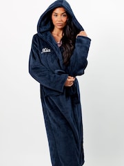 Personalised Two Tone Maxi Dressing Gown - Image 2 of 3
