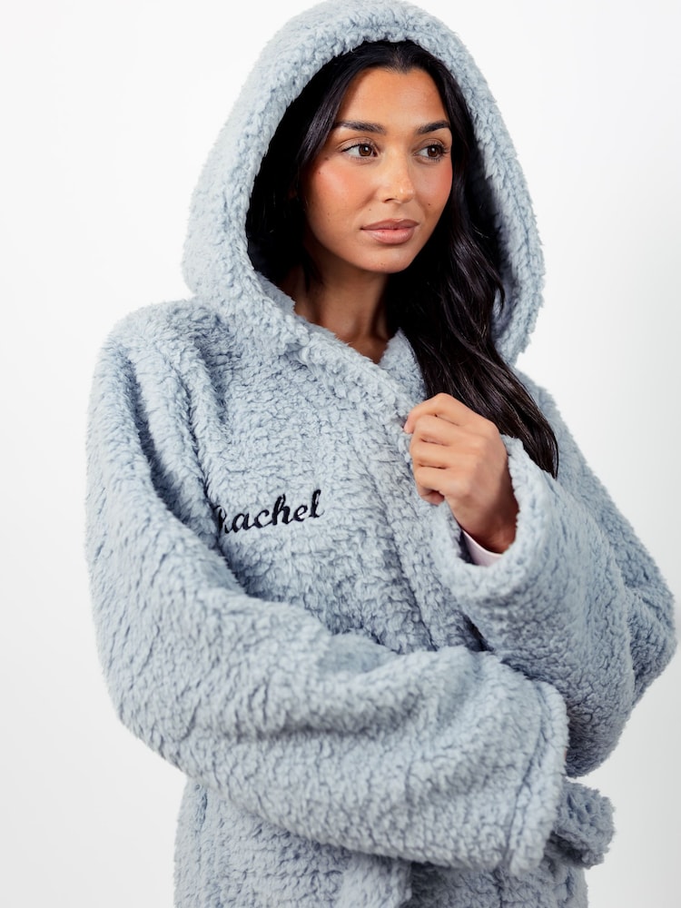 Personalised Premium Maxi Dressing Gown - Image 2 of 2 Personalised Premium Maxi Dressing Gown - Image 2 of 2