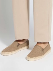 Dune London Brown Fishers Espadrilles - Image 1 of 6