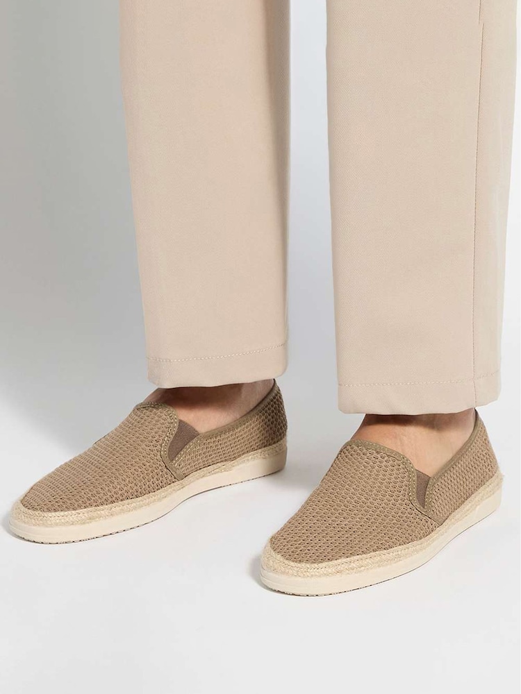 Dune London Brown Fishers Espadrilles - Image 1 of 6 Dune London Brown Fishers Espadrilles - Image 1 of 6