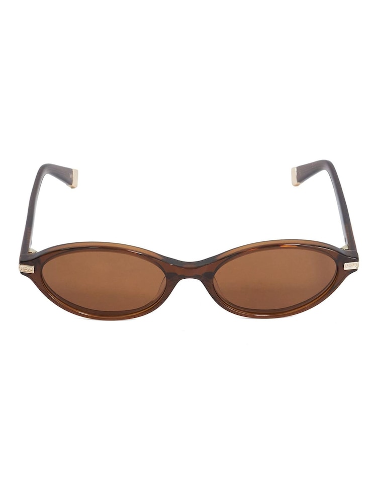 Dune London Brown Gia Sunglasses - Image 1 of 5