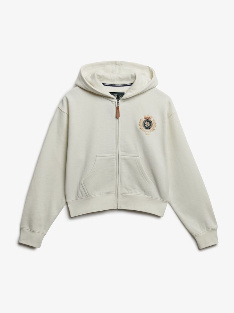 Superdry קפוצ'ון עם רוכסן, דגם Country Club - תמונה 6 מתוך 6