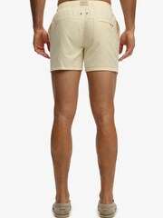 Superdry Yellow Embroidered Logo 15- Inch Swim Shorts - Image 2 of 10