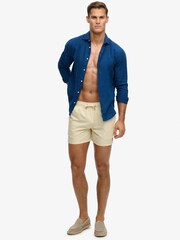 Superdry Yellow Embroidered Logo 15- Inch Swim Shorts - Image 7 of 10