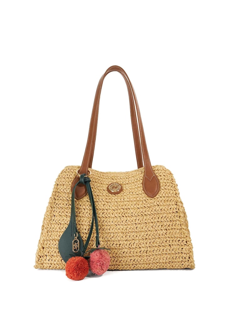 Dune London Natural Devotedly Shopper Bag - Image 1 of 6