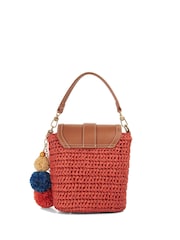 Dune London Red Dimple Cross-Body Bag - Image 4 of 6