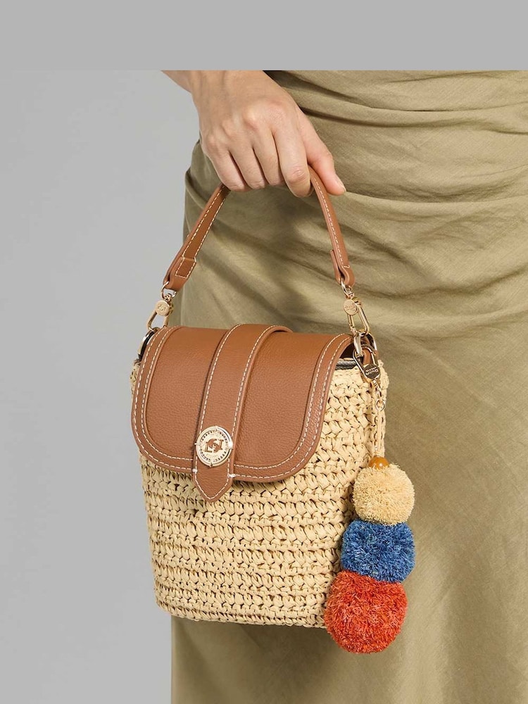 Natural - Dune London Dimple Cross-Body Bag - Imagen 9 de 9