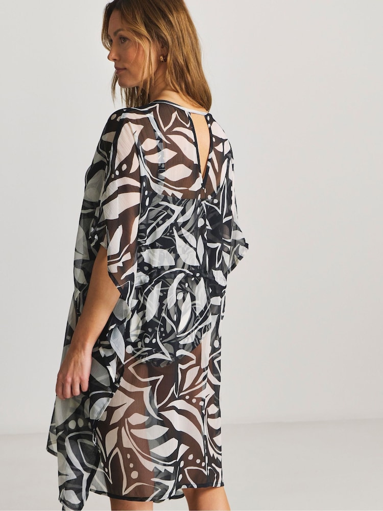 Simply Be Black Magisculpt Embellished Kaftan - Image 4 of 4