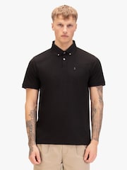 Luke 1977 Black Macau Polo Shirt - Image 1 of 6