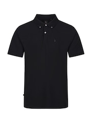 Luke 1977 Black Macau Polo Shirt - Image 4 of 6