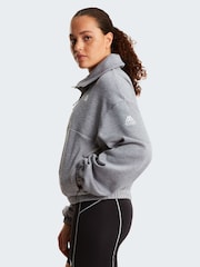 The North Face Grey Interest 1/4 Zip Fleece - Image 3 of 4