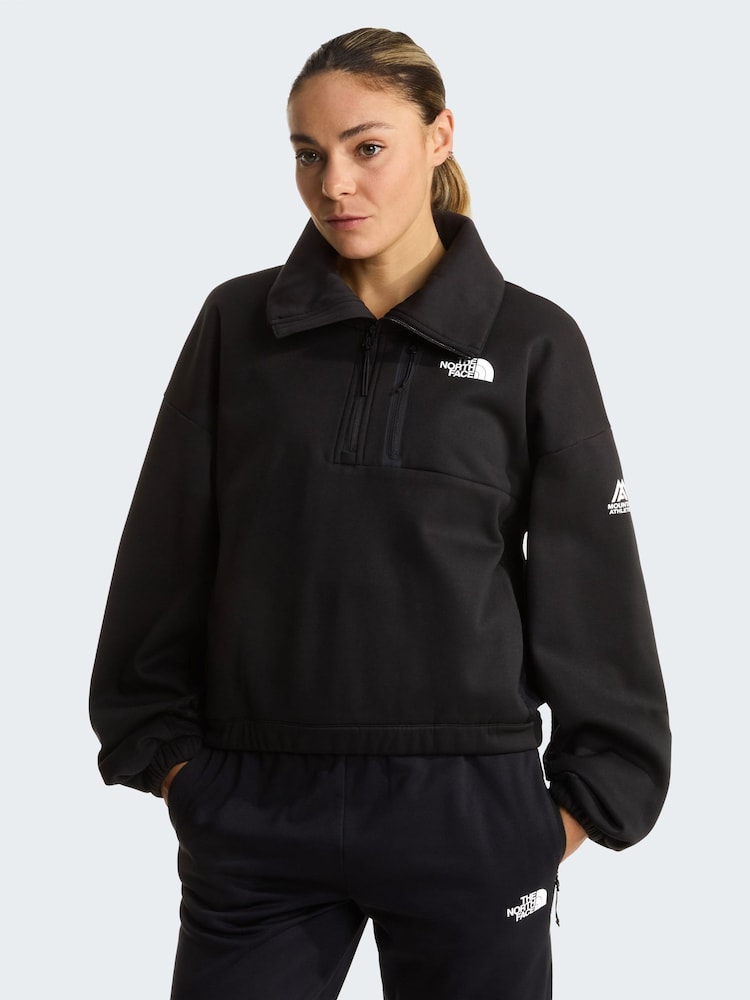 The North Face MA Fleece Interest 1/4 Zip Sweat Top - 圖片 1/3
