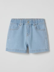Polarn O. Pyret Blue Denim Shorts - Image 1 of 3