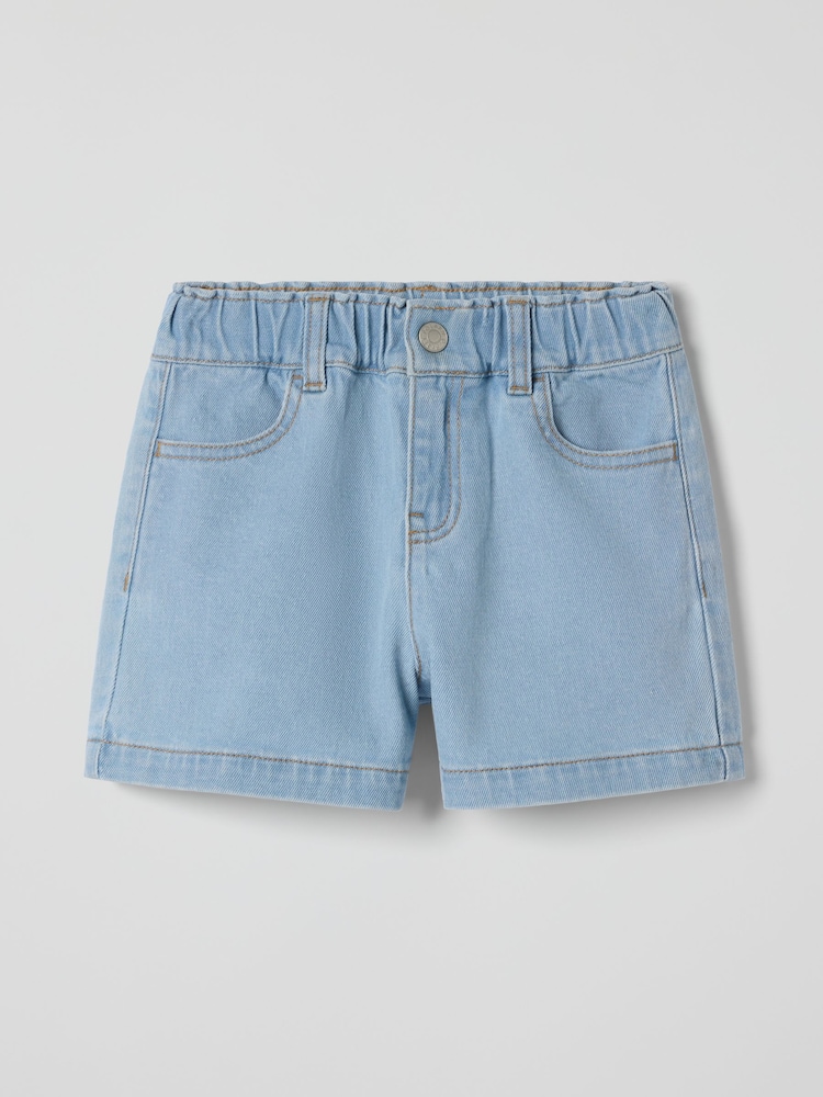 Polarn O. Pyret Blue Denim Shorts - Image 1 of 3 Polarn O. Pyret Blue Denim Shorts - Image 1 of 3