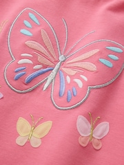 Polarn O. Pyret Pink Printed T-Shirt - Image 2 of 3