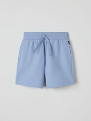 Polarn O. Pyret Blue Plain Shorts - Image 1 of 2