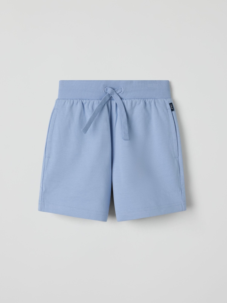 Polarn O. Pyret Blue Plain Shorts - Image 1 of 2