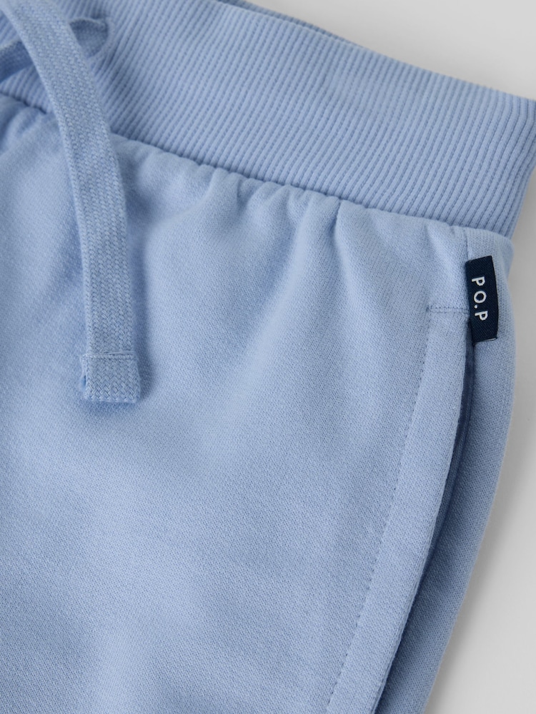 Polarn O. Pyret Blue Plain Shorts - Image 3 of 3 Polarn O. Pyret Blue Plain Shorts - Image 3 of 3
