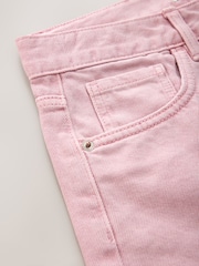 Rosa - Raw Hem Denim Shorts - Bild 6 av 7