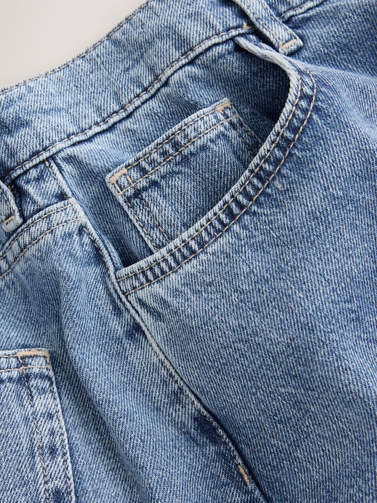 Light Blue Wide Smart Palazzo Jeans - Image 8 of 8 Light Blue Wide Smart Palazzo Jeans - Image 8 of 8