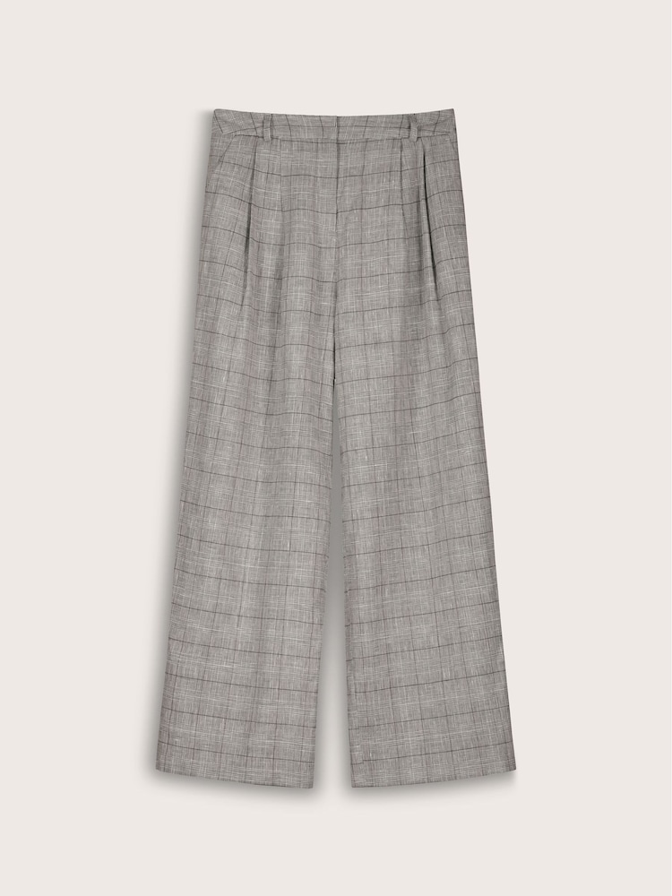 Baukjen Lester Linen Blend Wide Leg Trousers - Bild 5 von 5