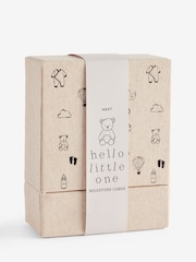 Black and White Baby Icons Wooden Milestone Cards - Image 4 of 7