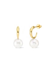 Ton de auriu - Dinny Hall Toro Pearl Drop Hoops - Imaginea 2 din 3