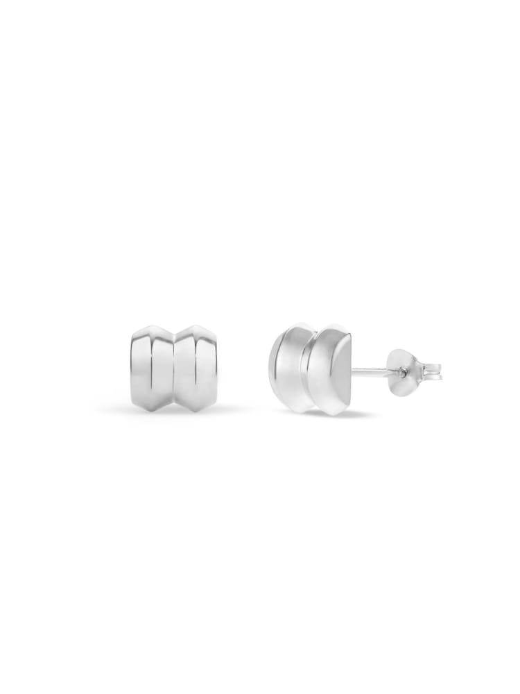 Silberfarben - Dinny Hall Iceni Warrior Stud Earrings - Bild 1 von 2