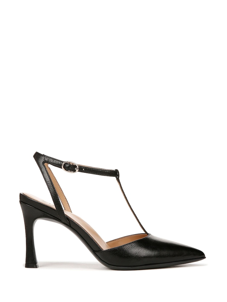 Naturalizer Black Astrid Wide Fit Ankle Strap Shoes - Image 1 of 7