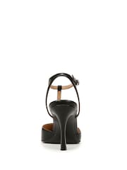 Naturalizer Black Astrid Wide Fit Ankle Strap Shoes - Image 5 of 7