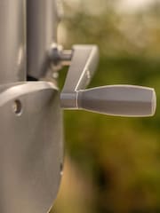 Kettler Taupe Grey Luna 3x3m Square Cantilever Parasol - Image 3 of 5