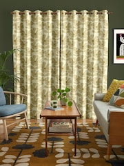Orla Kiely Vintage Lace Wildflower Made to Measure Curtains - Image 2 of 8