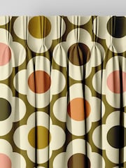 Orla Kiely Multi Autumn Spot Flower Made to Measure Curtains - Image 5 of 9