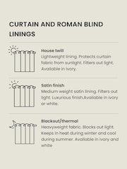 Orla Kiely Coffee Wildflower Made to Measure Curtains - Image 4 of 9