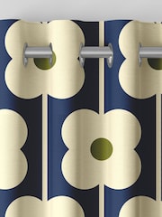 Orla Kiely Coffee Abacus Flower Made to Measure Curtains - Image 7 of 9