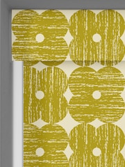 Orla Kiely Yellow Textured Flower Made to Measure Blinds - Image 4 of 6