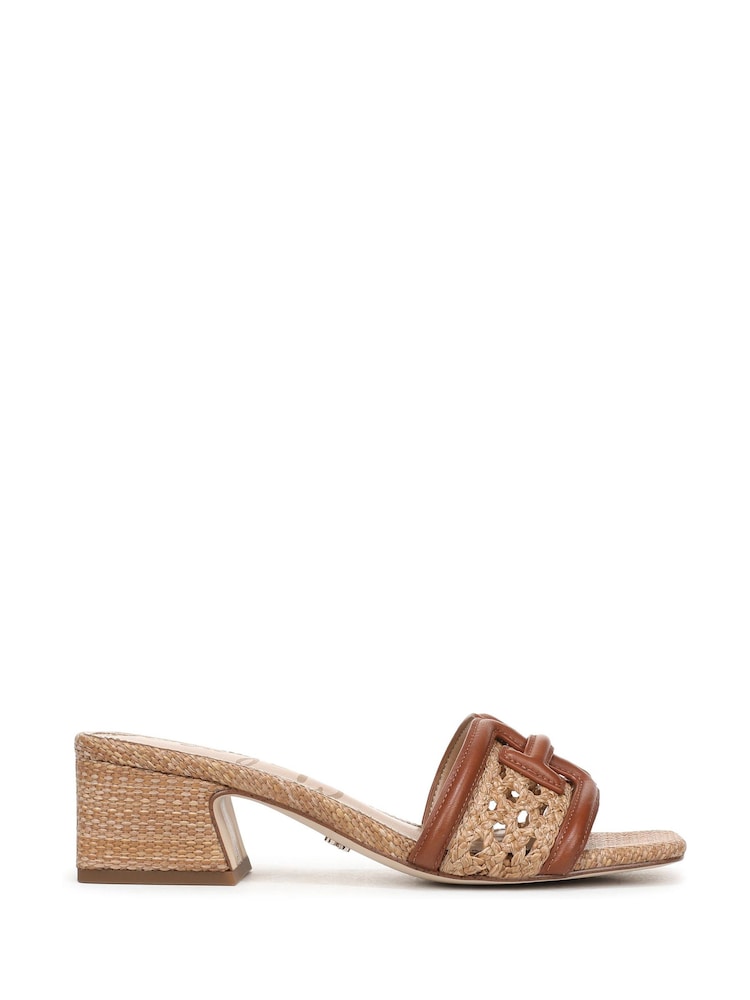 Sandalias Waylon de ajuste estándar con tejido trenzado de Sam Edelman - Imagen 1 de 3