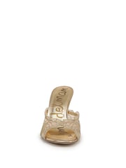 Sam Edelman Gold Iva Regular Fit Slides - Image 4 of 7