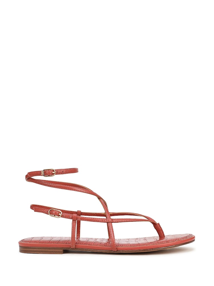 Sam Edelman Orange Clarra Regular Fit Strappy Sandals - Image 1 of 7