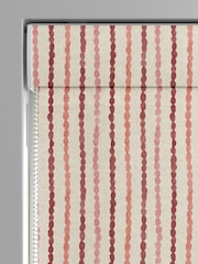 Emily Bond Red Moroccan Stripe Made to Measure Blinds - Image 4 of 6